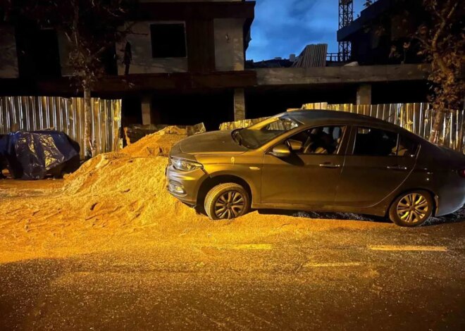 Beylikdüzü’nde İnşaat Kumu Kazası: Yaralı Yok